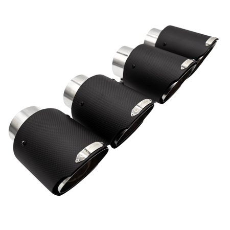 CarBahn Aerodynamics & Body Kits Carbon Fiber Exhaust Tips | BMW M2/M3/M4/M5 F Series