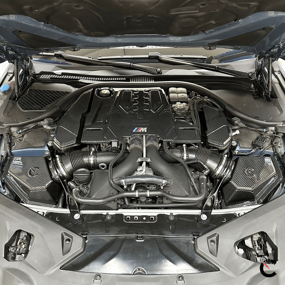 CarBahn Engine Bay Carbon Fiber Engine Cover | M5/M8