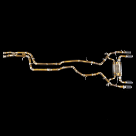 CarBahn Exhaust Systems Titanium Exhaust System | BMW F87 M2