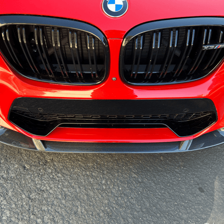 CarBahn Front Lip Gloss Carbon Fiber Front Splitter | BMW X3M/X4M