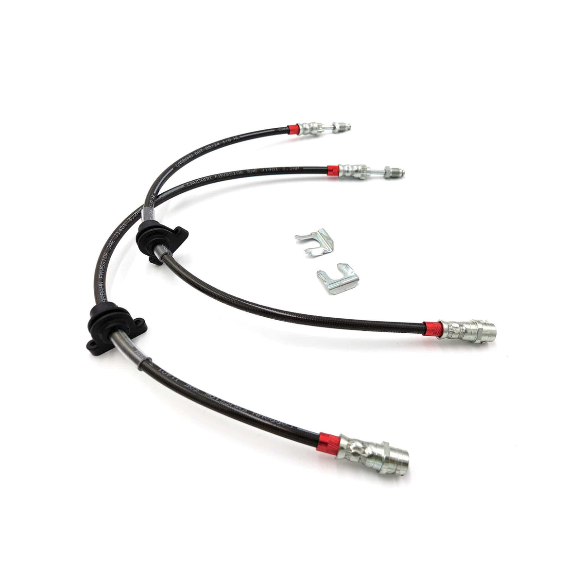 CarBahn Suspension & Chassis Stainless Steel Front Brake Lines | BMW G8X M3/M4