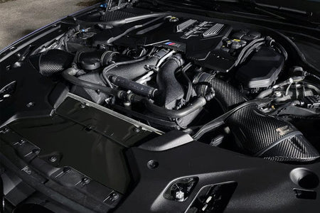 CSF Intercoolers CSF 16-21 BMW M5 (F90) / 17-21 BMW M8 (F91/F92/F93) Twin Charge-Air-Cooler Set - Crinkle Black