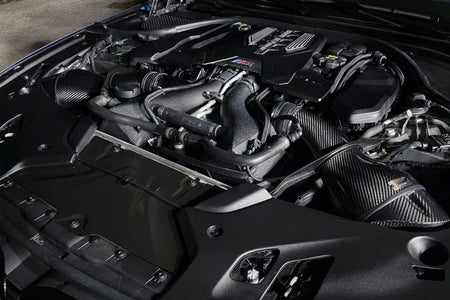 CSF Intercoolers CSF 16-21 BMW M5 (F90) / 17-21 BMW M8 (F91/F92/F93) Twin Charge-Air-Cooler Set - Crinkle Black