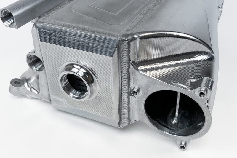 CSF Intercoolers CSF Gen 2 B58 Race X Charge-Air-Cooler Manifold - Raw Billet Aluminum Finish