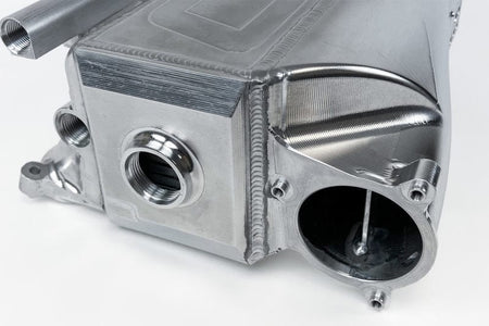 CSF Intercoolers CSF Gen 2 B58 Race X Charge-Air-Cooler Manifold - Raw Billet Aluminum Finish