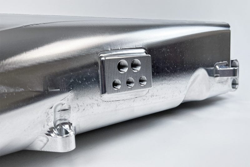 CSF Intercoolers CSF Gen 2 B58 Race X Charge-Air-Cooler Manifold - Raw Billet Aluminum Finish