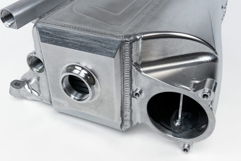 CSF Intercoolers CSF Gen 2 B58 Race X Charge-Air-Cooler Manifold - Raw Billet Aluminum Finish