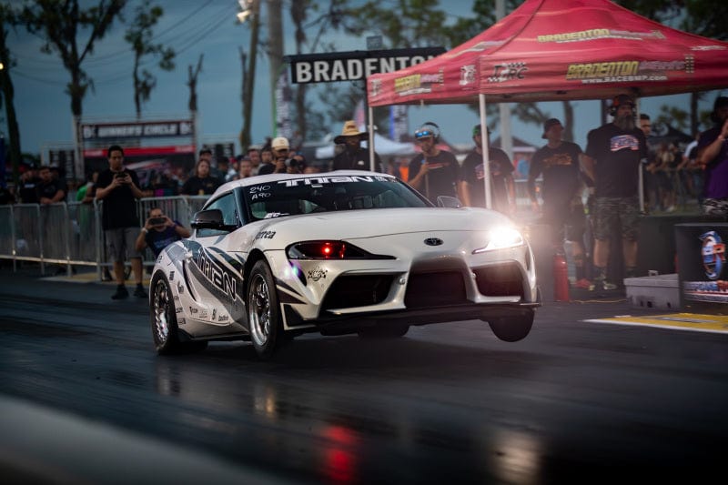 CSF Intercoolers CSF Gen 2 B58 Race X Charge-Air-Cooler Manifold - Thermal Black Finish