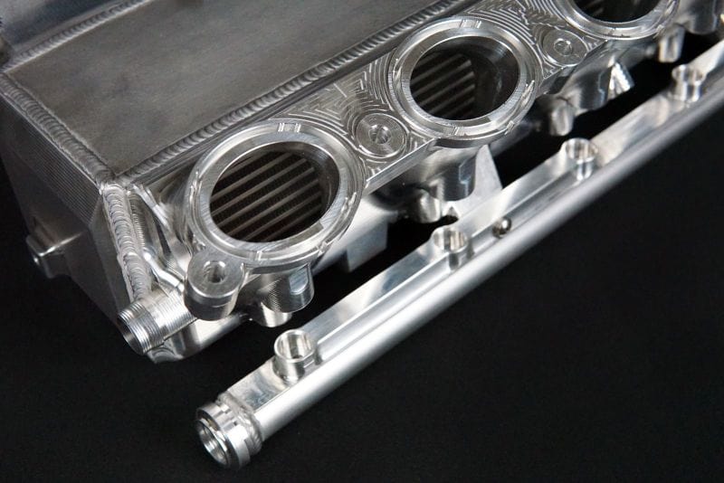 CSF Intercoolers CSF Toyota A90/A91 Supra/ BMW G-Series B58 Charge-Air Cooler Manifold- Machined Billet Aluminum
