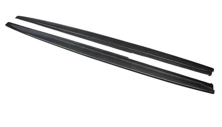 West Coast Euros Exterior BMW F30 3 Series Carbon Fiber Side Skirt Extension (M Sport)