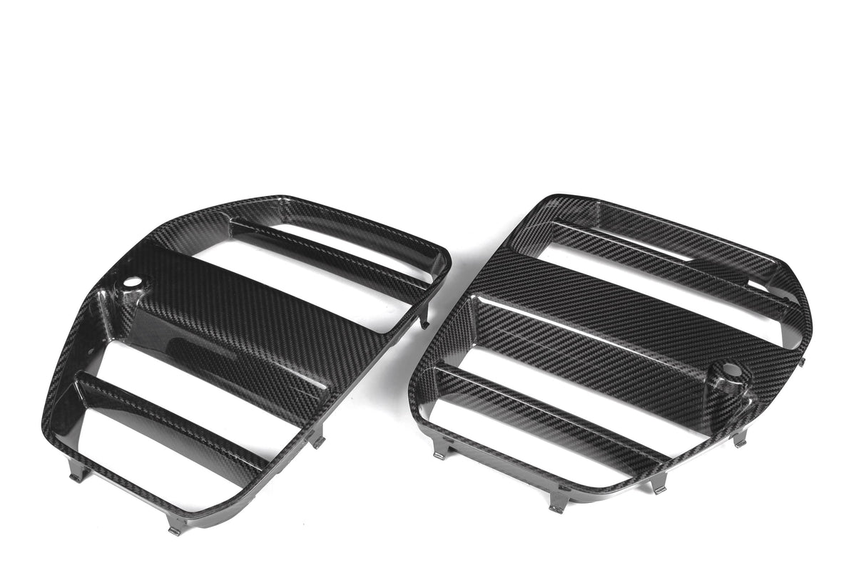 West Coast Euros Grille ST Style Dry Carbon Fiber Front Grille - G80 M3 / G82 M4