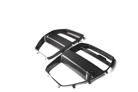 West Coast Euros Grille V Style Dry Carbon Fiber Front Grille Replacement - G80 M3 / G82 M4