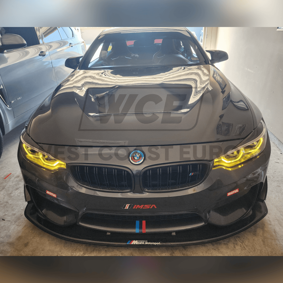 West Coast Euros Lighting IKON II Style Color Switching LED Headlights (YELLOW/WHITE) - BMW F80 M3 / F82 M4 / F32 4 Series
