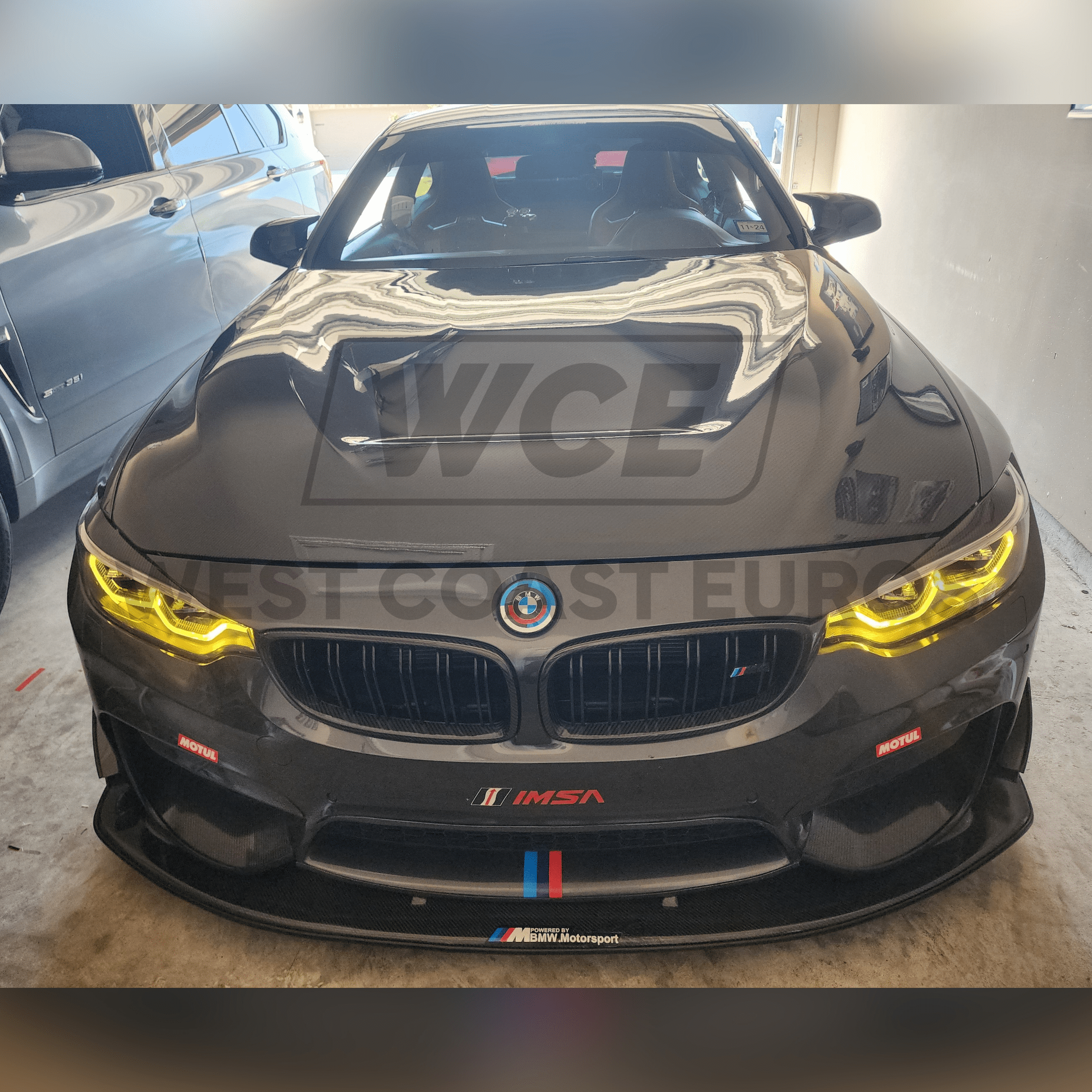 West Coast Euros Lighting IKON II Style Color Switching LED Headlights (YELLOW/WHITE) - BMW F80 M3 / F82 M4 / F32 4 Series