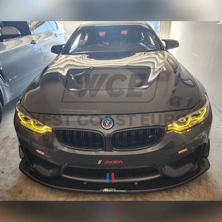 West Coast Euros Lighting IKON II Style Color Switching LED Headlights (YELLOW/WHITE) - BMW F80 M3 / F82 M4 / F32 4 Series