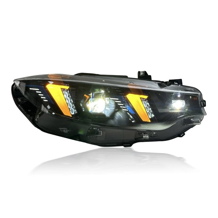 West Coast Euros Lighting Snake Eye Style Yellow/White Color Switching LED Headlights - F80 M3 / F82 M4 / F32 4 Series