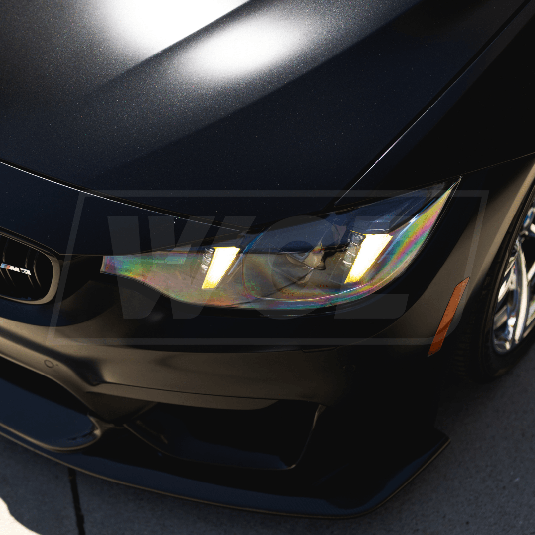 West Coast Euros Lighting Snake Eye Style Yellow/White Color Switching LED Headlights - F80 M3 / F82 M4 / F32 4 Series