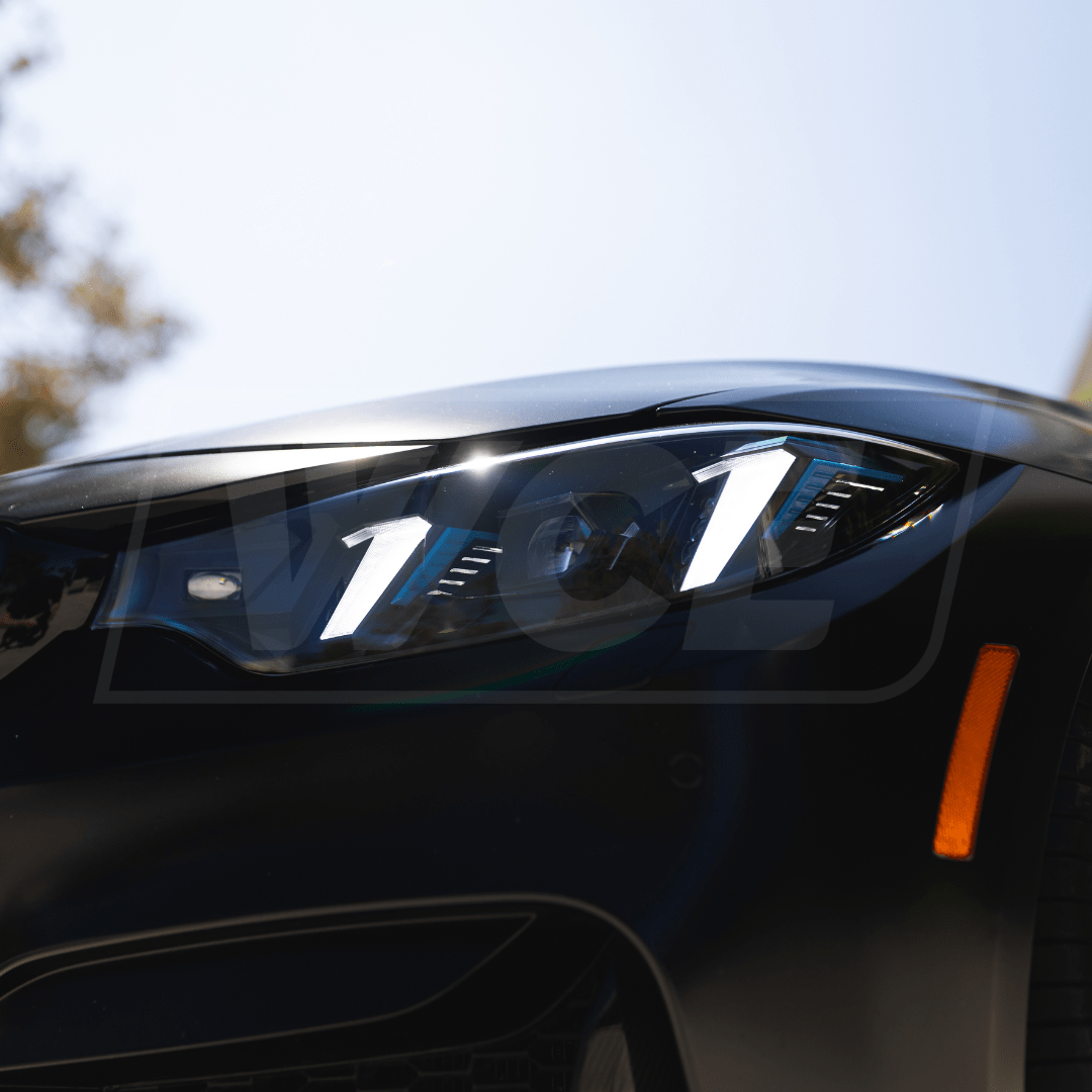 West Coast Euros Lighting Snake Eye Style Yellow/White Color Switching LED Headlights - F80 M3 / F82 M4 / F32 4 Series