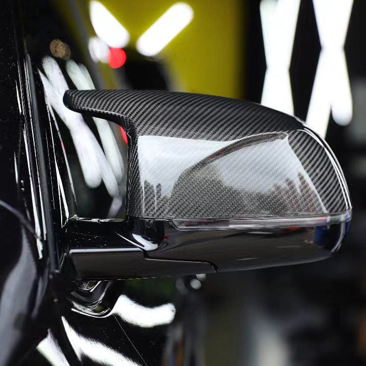 West Coast Euros Mirror Caps Dry Carbon Fiber Mirror Caps - F95 X5M / F96 X6M
