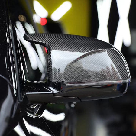 West Coast Euros Mirror Caps Dry Carbon Fiber Mirror Caps - F95 X5M / F96 X6M