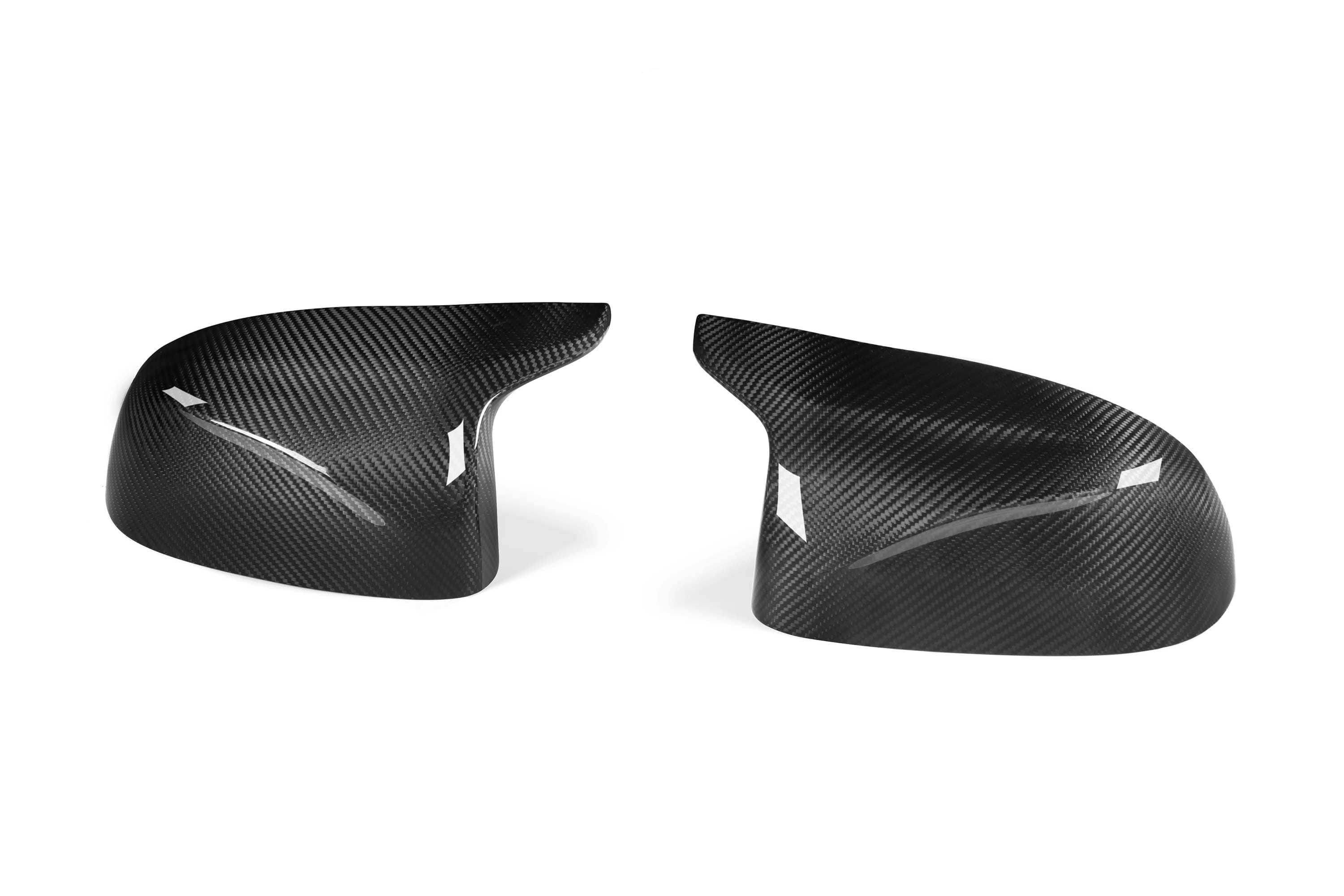 West Coast Euros Mirror Caps Dry Carbon Fiber Mirror Caps - F95 X5M / F96 X6M