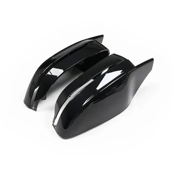 West Coast Euros Mirror Caps G8x Style Gloss Black Mirror Cap Replacements - G20 3 Series / G22 4 Series / G42 2 Series / G30 5 Series / G12 7 Series / G15 8 Series (Verify Fitment)