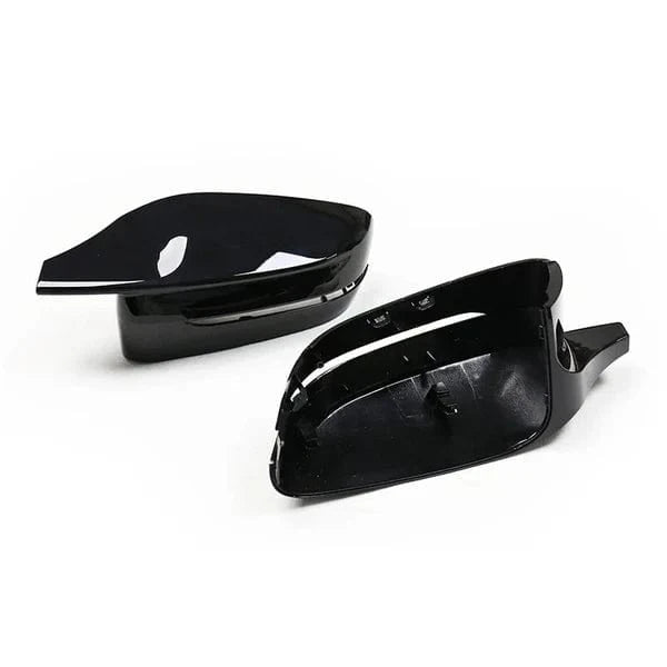 West Coast Euros Mirror Caps G8x Style Gloss Black Mirror Cap Replacements - G20 3 Series / G22 4 Series / G42 2 Series / G30 5 Series / G12 7 Series / G15 8 Series (Verify Fitment)