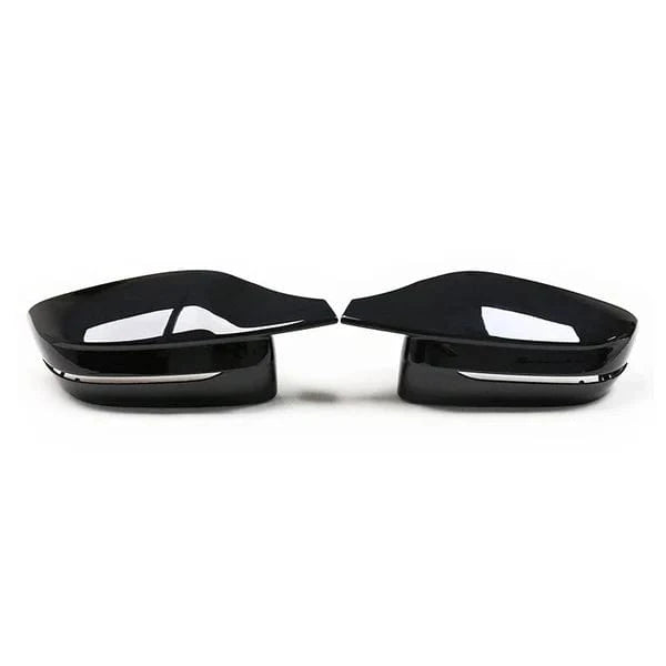 West Coast Euros Mirror Caps G8x Style Gloss Black Mirror Cap Replacements - G20 3 Series / G22 4 Series / G42 2 Series / G30 5 Series / G12 7 Series / G15 8 Series (Verify Fitment)