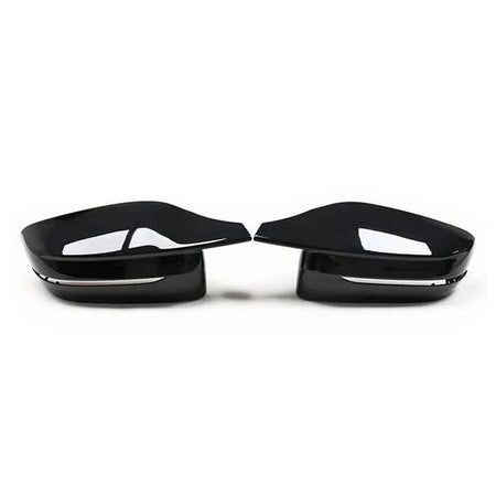 West Coast Euros Mirror Caps G8x Style Gloss Black Mirror Cap Replacements - G20 3 Series / G22 4 Series / G42 2 Series / G30 5 Series / G12 7 Series / G15 8 Series (Verify Fitment)