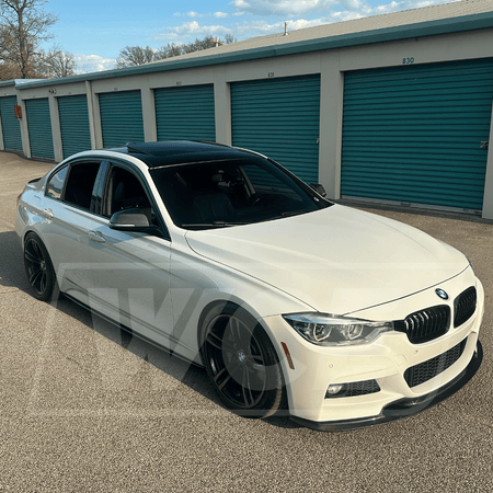 West Coast Euros Side Skirts Performance Style Carbon Fiber Side Skirt Extension (M Sport) - BMW F30 3 Series