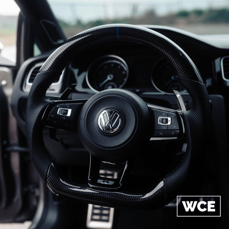 West Coast Euros Steering Wheel VW Custom Steering Wheel MK7
