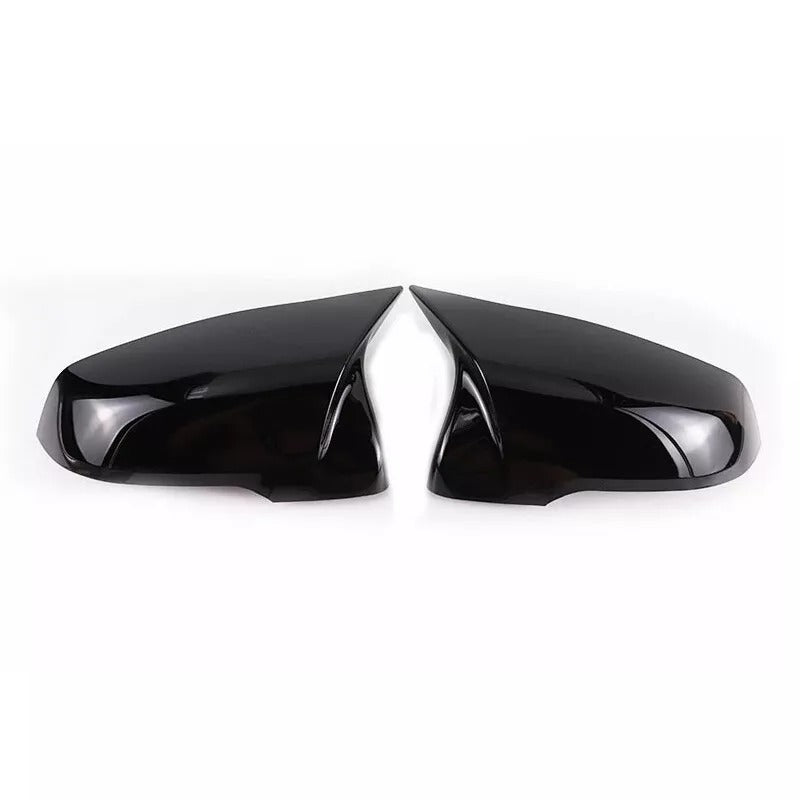 Gloss Black M Style Mirror Cap Replacements - A90 / A91 Mk5 Supra