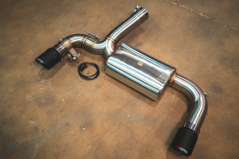 BMW F30 / F22 / F36 / F32 Valved Sport Exhaust System (Axleback) F chassis | Valvetronic Designs