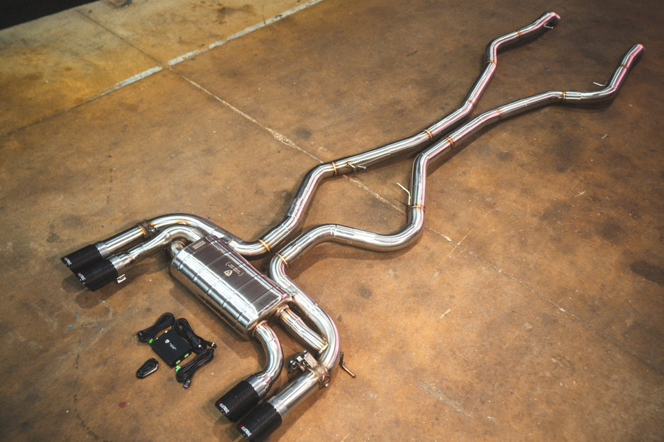 BMW X5M / X6M Valved Sport Exhaust System (F85 / F86) | Valvetronic Designs