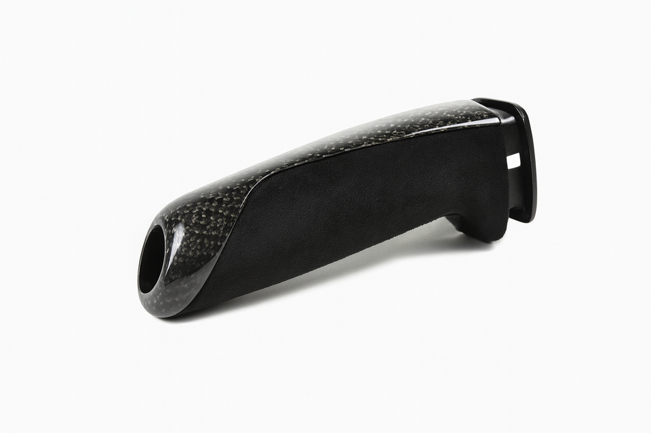 Cubierta de freno de mano de fibra de carbono / Alcanatara (chasis E y F)