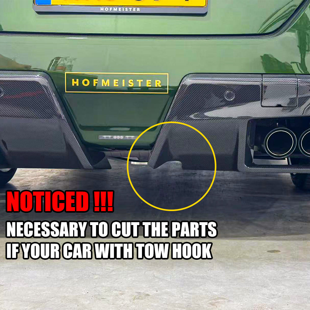 NOTE FOR SOOQOO M5 G90 G99 REAR DIFFUSER
