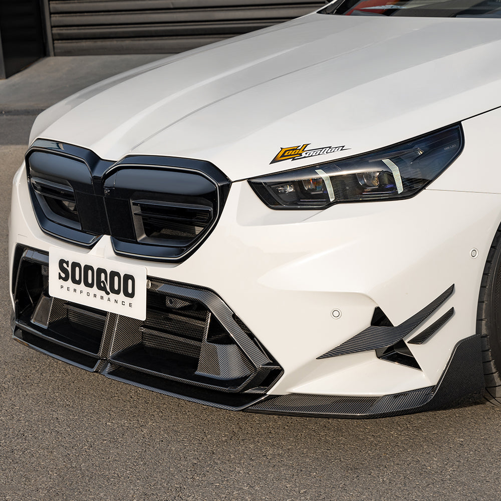 BMW G90 M5 CARBON FIBER FRONT SPLITTER
