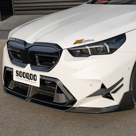 BMW G90 M5 CARBON FIBER FRONT SPLITTER