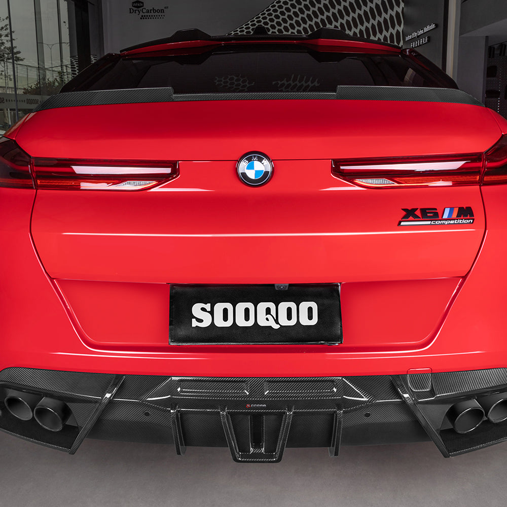 BMW X6M F96 CARBON FIBER REAR DIFFUSER