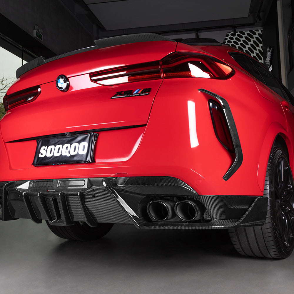 BMW X6M F96 CARBON DIFFUSER