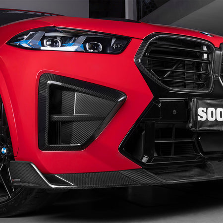 BMW F96 X6M LCI CARBON FIBER FRONT SPLITTER