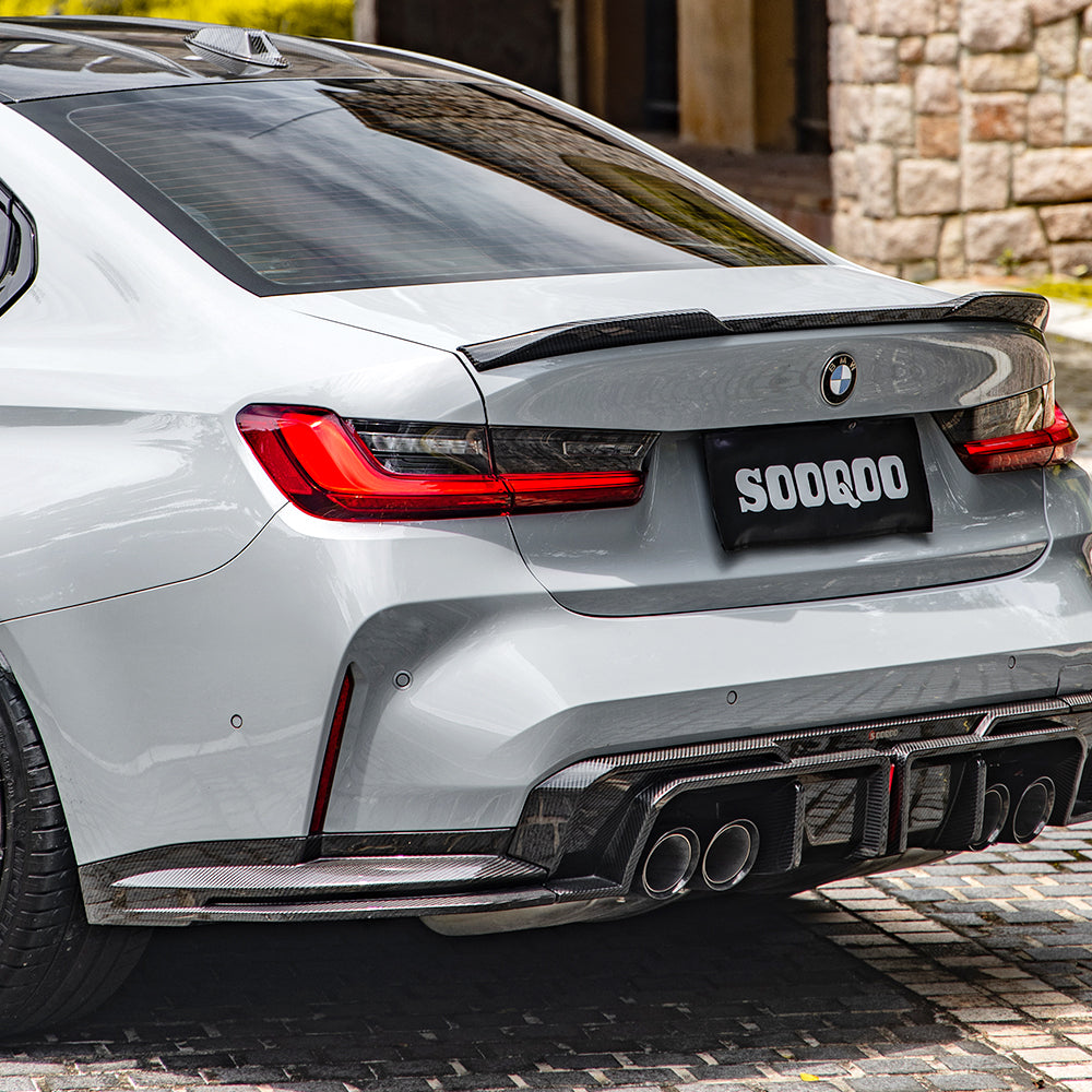 G80 M3 CARBON REAR SPLITTER
