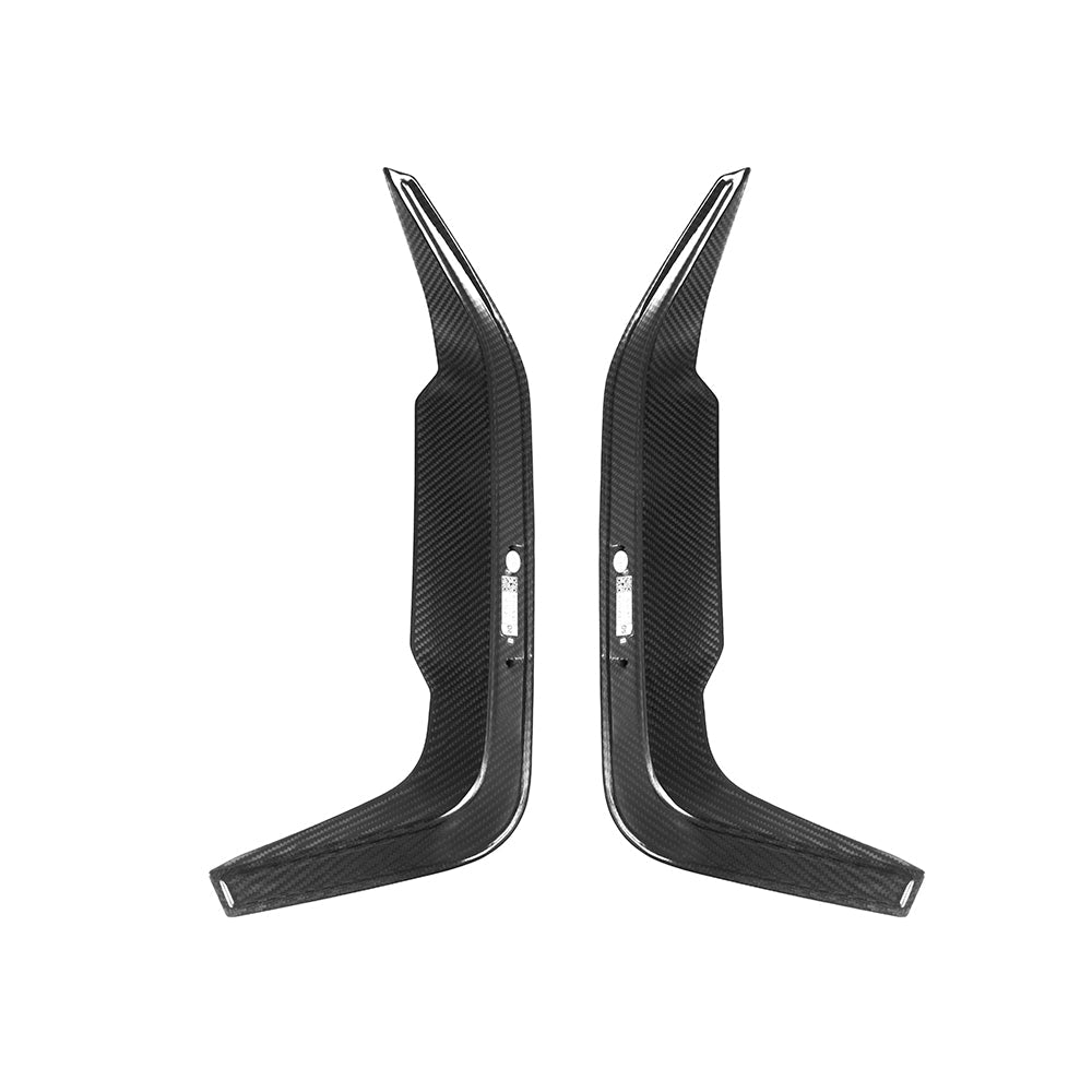 BMW F96 X6M CARBON FIBER REAR BUMPER TRIMS