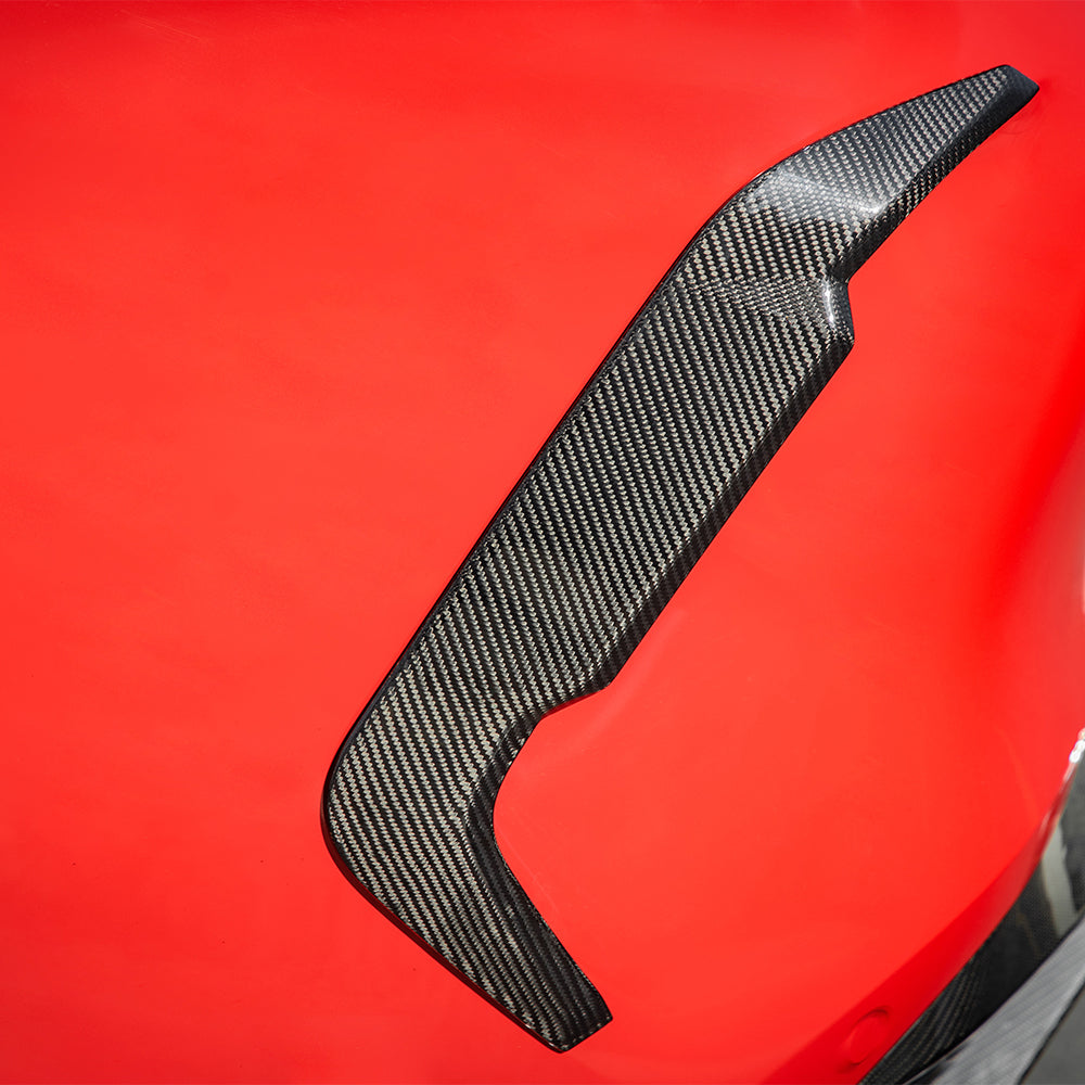 X6M F96 CARBON FIBER REAR TRIMS