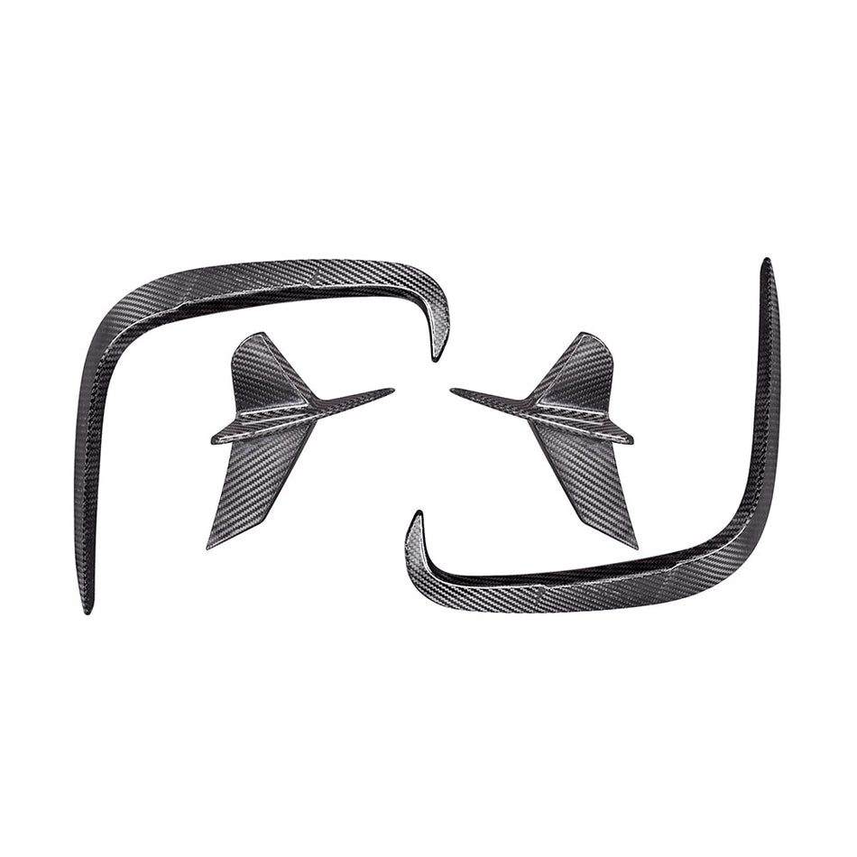 BMW 8 SERIES G14 G15 G16 CARBON FIBER REAR VENT TRIM