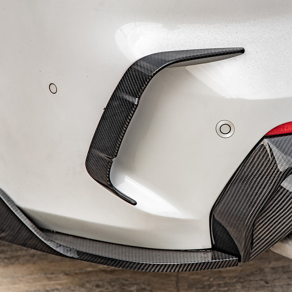 BMW G22 4 SERIES CARBON FIBER REAR VENT TRIMS