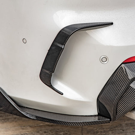 BMW G22 4 SERIES CARBON FIBER REAR VENT TRIMS