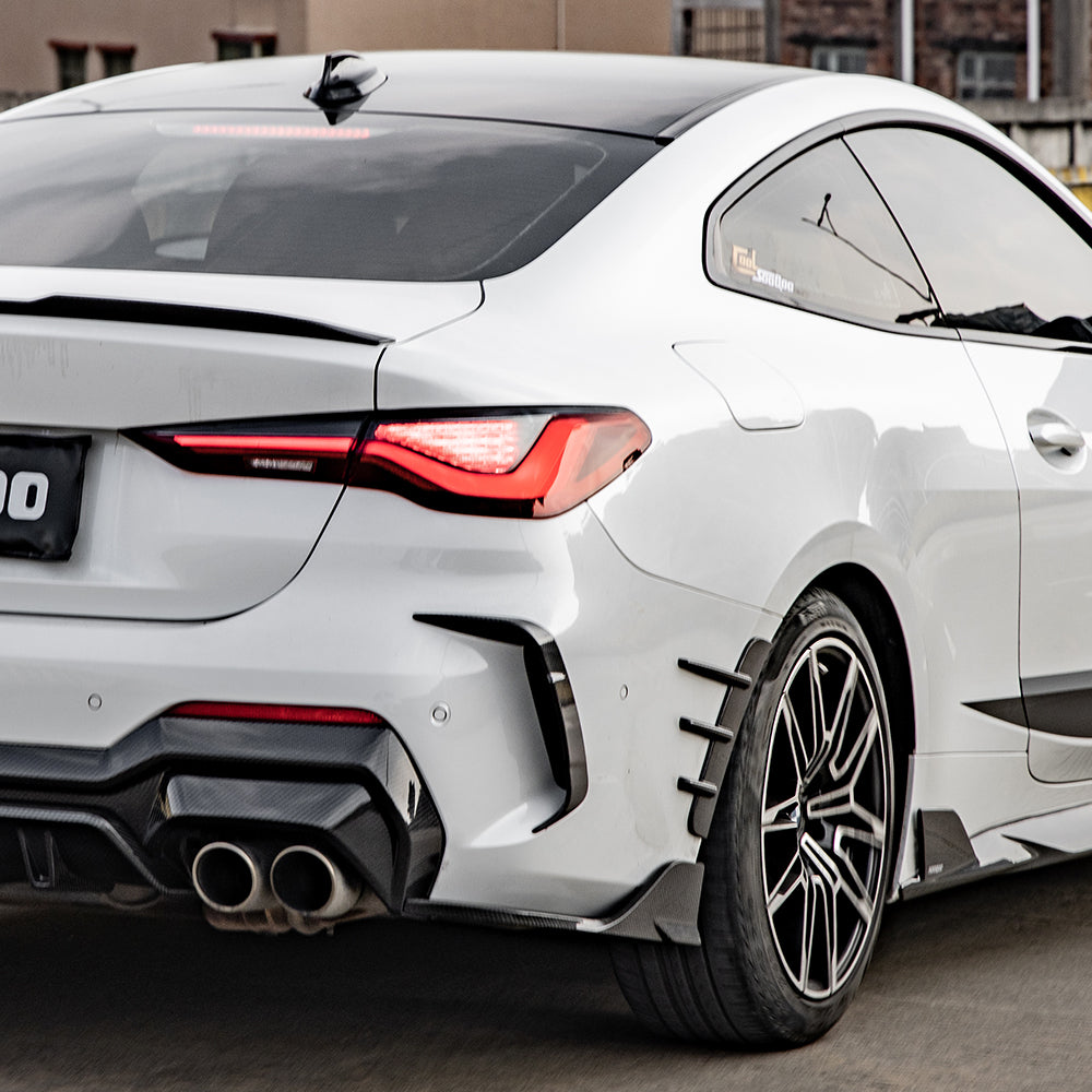 BMW 4 SERIES G22 G23 CARBON FIBER FRONT SIDE SPATS