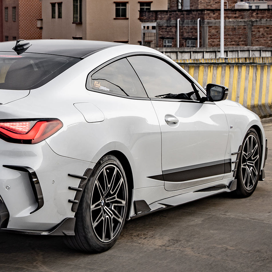 BMW 4 SERIES COUPE G22 CARBON SIDE SKIRT