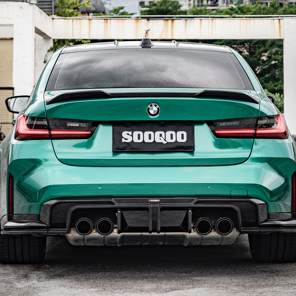 BMW M3 G80 CARBON FIBER DIFFUSER